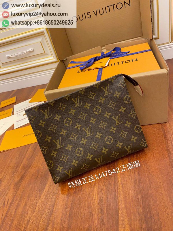Replica Louis Vuitton Toiletry Pouch 26 Toiletry Bag M47542