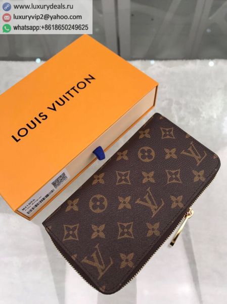 Replica Louis Vuitton LV Zippy wallet M41896 Monogram Wallets