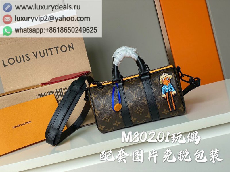 Replica Louis Vuitton Keepall XS Nano doll scarecrow bucket messenger bag M80201