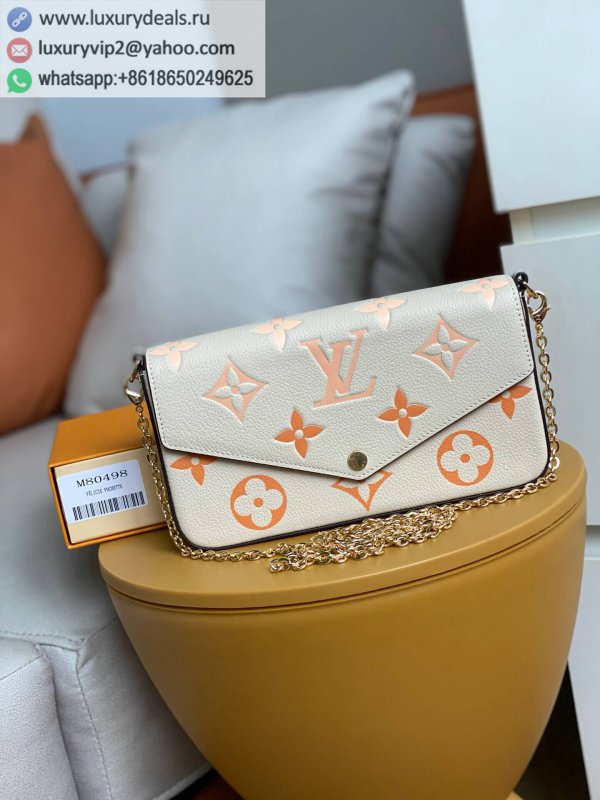 Replica Louis Vuitton Felicie Pochette Three Piece Set Chain Bag M80498