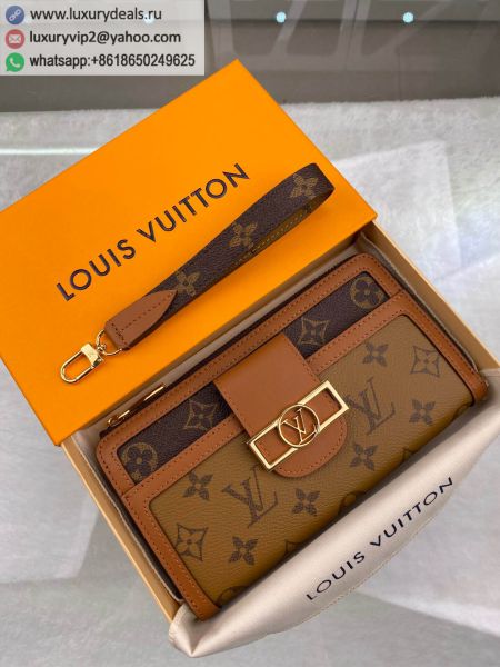 Replica Louis Vuitton LV ZIPPY DAUPHINE M69162 Multicolor PVC Wallets