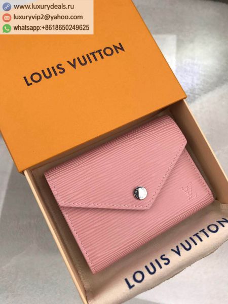 Replica Louis Vuitton LV Victorine M62946 Pink Epi Wallets