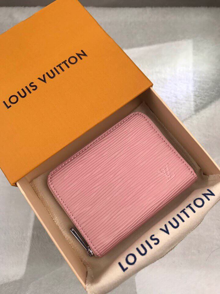 Replica Louis Vuitton LV Zippy M61206 Pink Epi Wallets