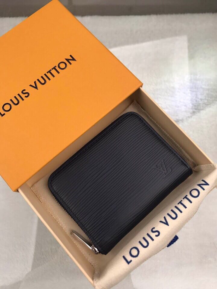 Replica Louis Vuitton LV Zippy M60384 Navy Epi Wallets