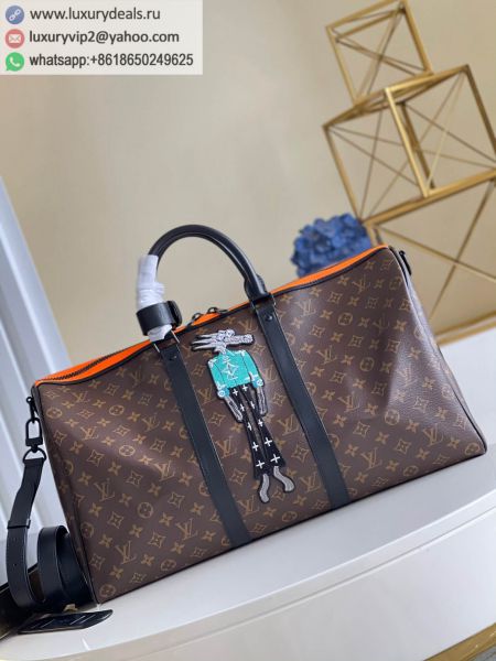 Replica Louis Vuitton LV Keepall 50 M45616 Monogram Travel Bags