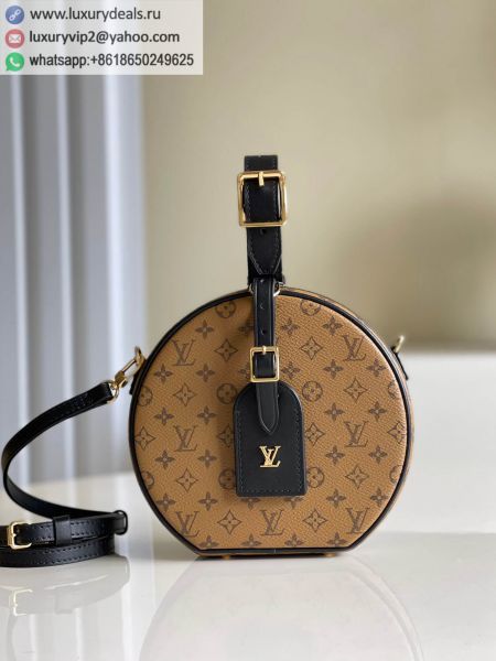 Replica Louis Vuitton LV Petite Boite Chapeau Bag M43510 Multicolor PVC Tote Bags