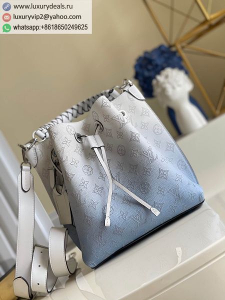 Replica Louis Vuitton LV Muria Bucket Bags M57853 Multicolor Leather Tote Bags