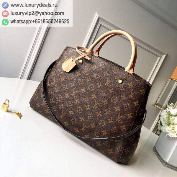 Replica Louis Vuitton LV MONTAIGNE GM M41067 Monogram Tote Bags