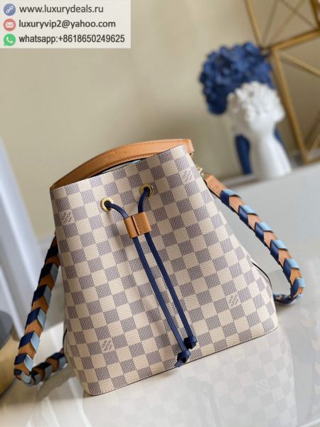 Replica Louis Vuitton LV Neonoe MM bucket bag Bucket Bags N50042 White Monogram Tote Bags
