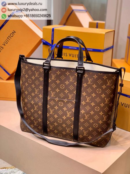 Replica Louis Vuitton LV Weekend Tote GM M45733 PVC Tote Bags