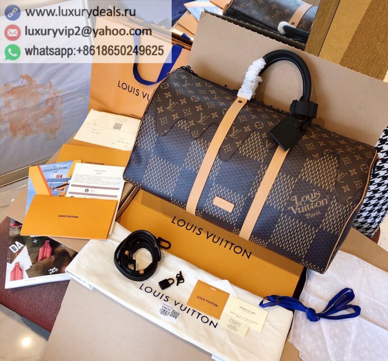 Replica Louis Vuitton Keepall Bandouliere 50 Travel Bag N40360