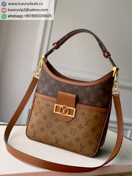 Replica Louis Vuitton LV Hobo Dauphine PM M45194 Multicolor PVC Tote Bags