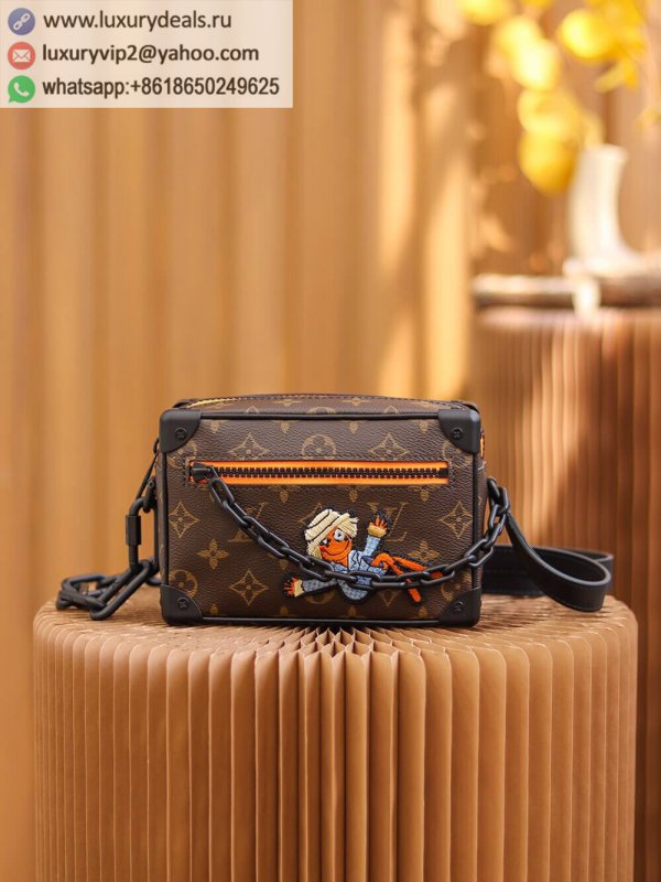 Replica Louis Vuitton Mini Soft Trunk Doll Pattern Chain Bag M80159