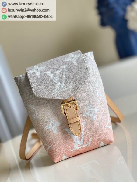 Replica Louis Vuitton LV Tiny Backpack M45764 Pink PVC Backpacks