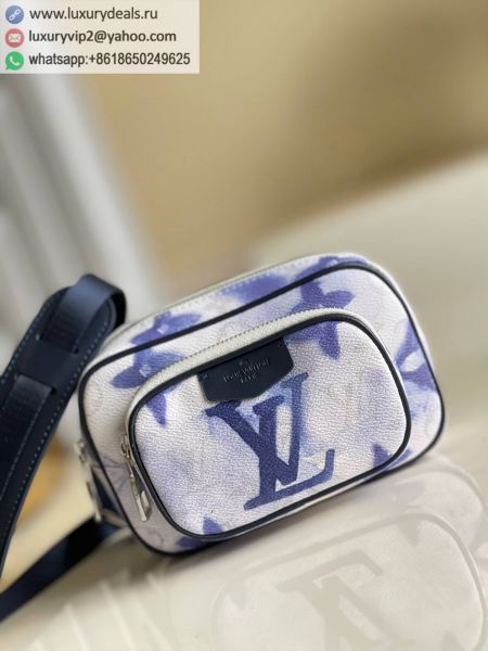 Replica Louis Vuitton LV Outdoor Pouch Crossbody M45763 White PVC Shoulder Bags