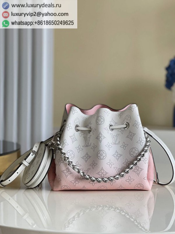 Replica Louis Vuitton Bella gradient pink bucket bag M57855