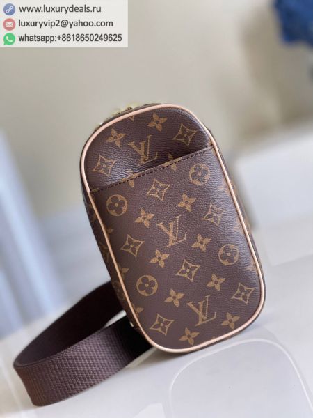 Replica Louis Vuitton LV Monogram Pochette Ganju M51870 Monogram Fanny Packs