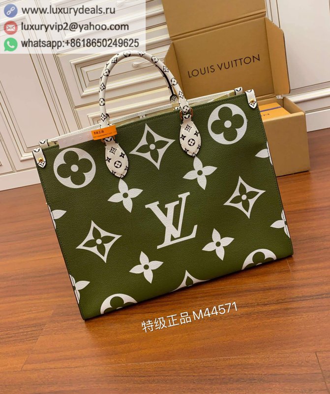 Replica Louis Vuitton Onthego green tote bag M44571