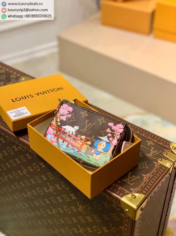 Replica Louis Vuitton LV Mini Pochette Accessoires M45905 Women PVC Clutch Bags Monogram