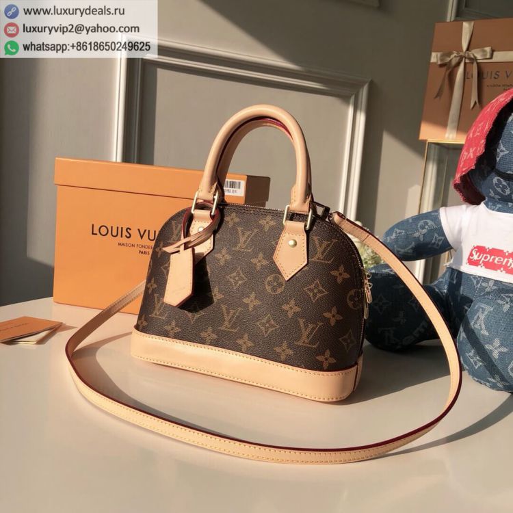 Replica Louis Vuitton LV Alma BB M53152 Women Monogram Shoulder Bags Monogram