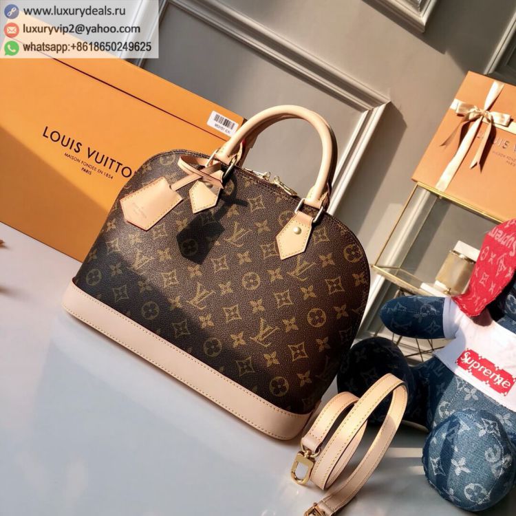 Replica Louis Vuitton LV Alma M53151 Women Monogram Shoulder Bags Monogram