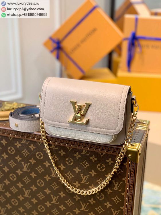 Replica Louis Vuitton LV Lockme Tender cross body bag M58554 Women Leather Shoulder Bags Brown
