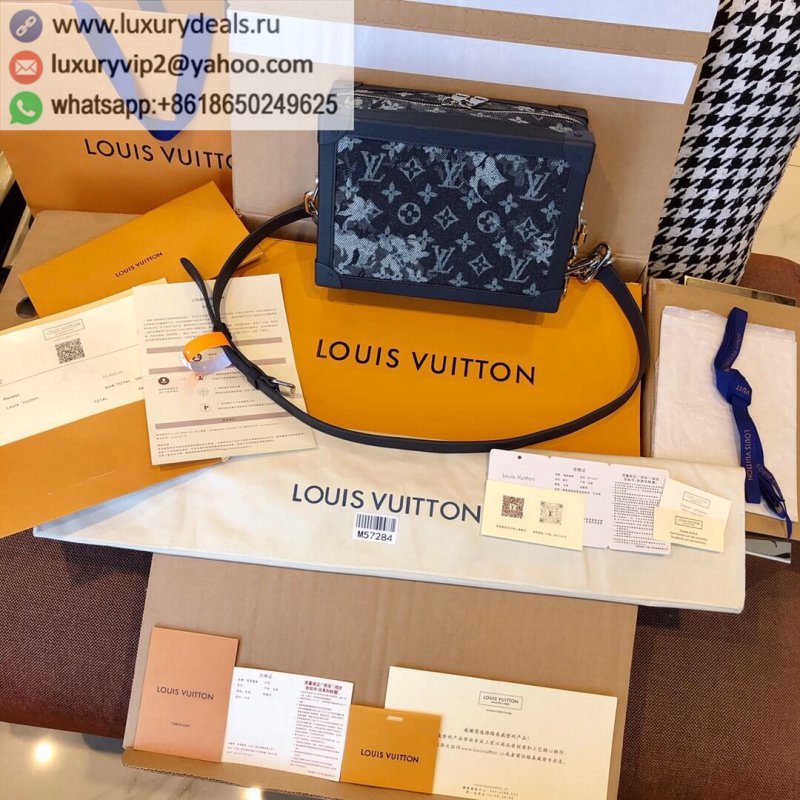 Replica Louis Vuitton Soft Trunk Denim Series Chain Bag M57283