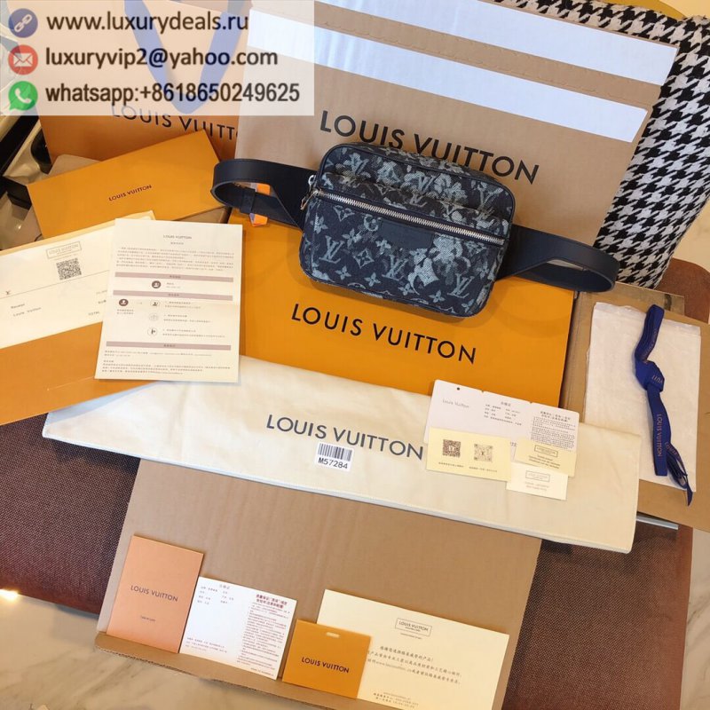 Replica Louis Vuitton Outdoor Bumbag Denim Fanny Pack M57281