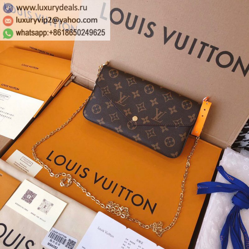 Replica LV Pochette Felicie Three in One Mahjong Bag Lady Chain Bag M61276