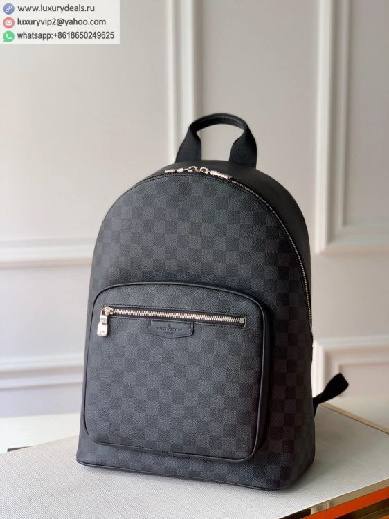 Replica Louis Vuitton LV Josh Damier N40365 Men PVC Backpack Bags Damier