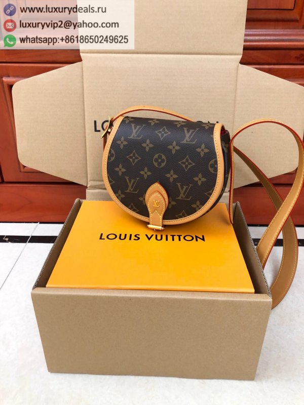 Replica Louis Vuitton Tambourin old flower saddle bag M44860