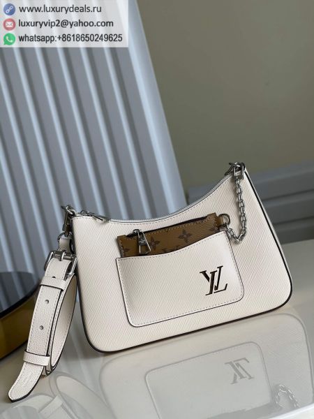 Replica Louis Vuitton LV Marelle handbag M80688 Beige Epi Tote Bags