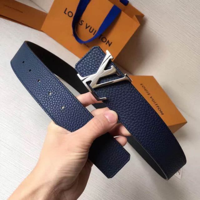 Replica LV Reversible Men Leather Belts