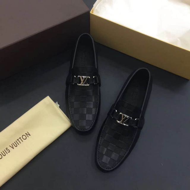 Replica LV Leather Classic "logo" Causal Slip on Men Sandals