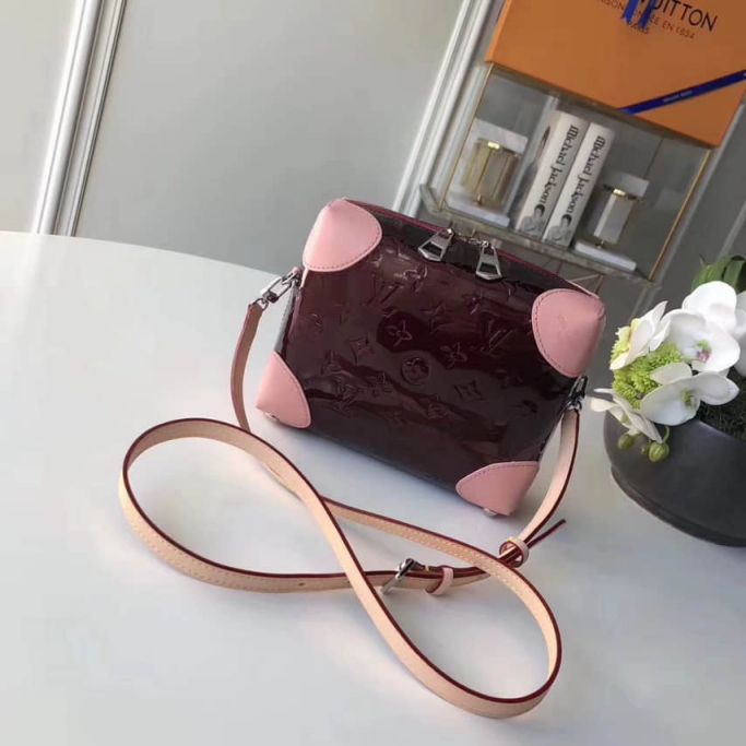 Replica LV Shoulder Bags 2018 VENICE Patent Leather