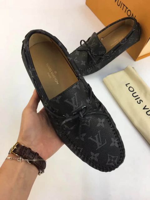 Replica LV Causal Men Driver Shoes