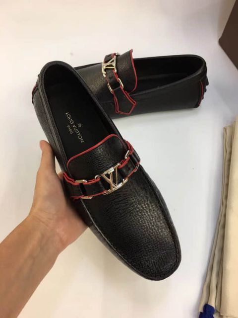 Replica LOULS Leather Men Sandals