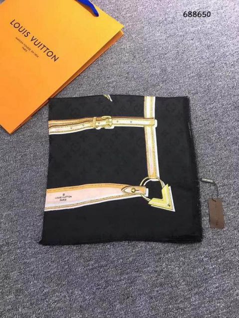 Replica LV Monogram 16 Silk Women Scarves