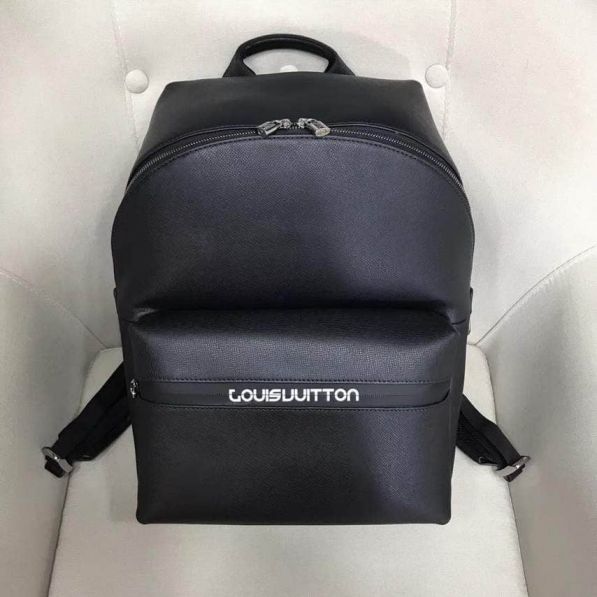Replica LV 2018ss Black Taiga Leather Apollo M43825 Backpack Bags