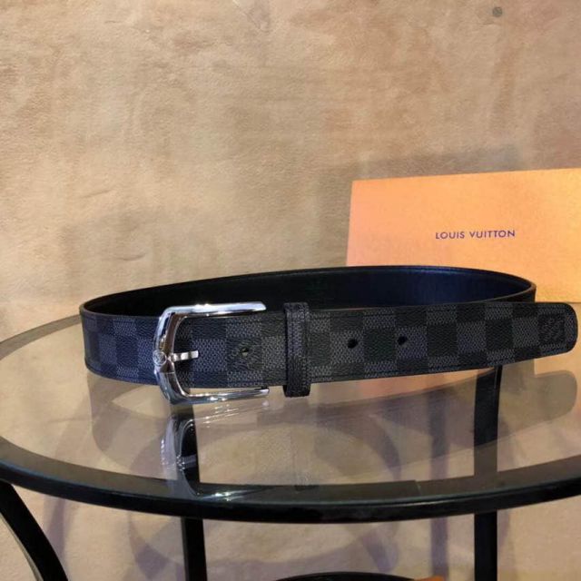 Replica LV Canvas Men Belts