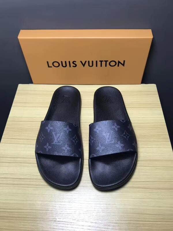 Replica LV Slippers Men Slippers
