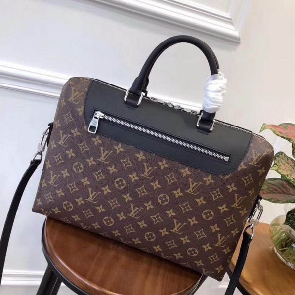 Replica LV Crossbody Monogram Canvas Men M54019 Briefcases