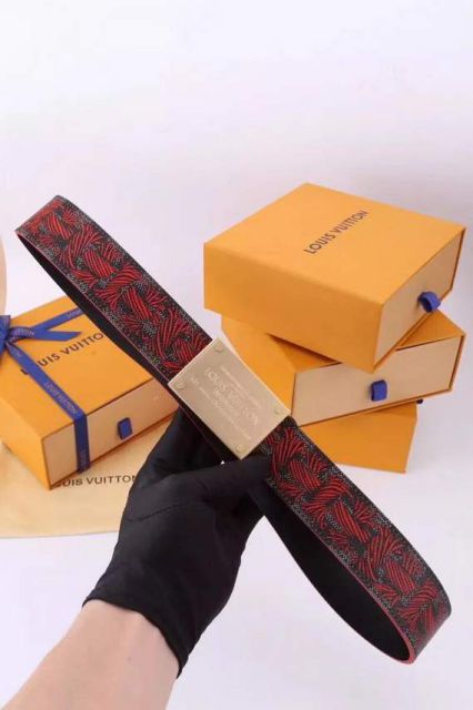 Replica LV Leather 40mm Men Belts