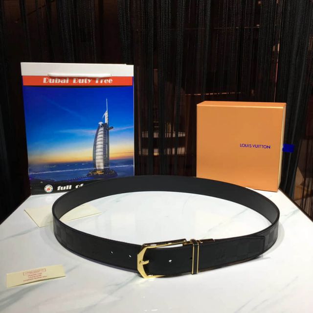 Replica LV Damier 35cm Men Belts