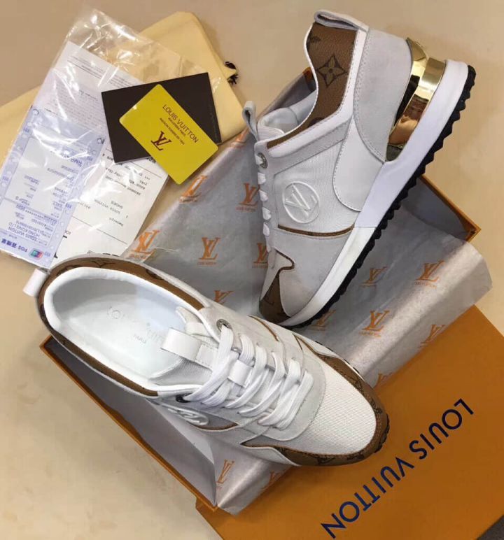 Replica LV Leather Men&Women Unisex Shoes