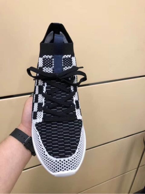 Replica LV Leather PU Men Sandals