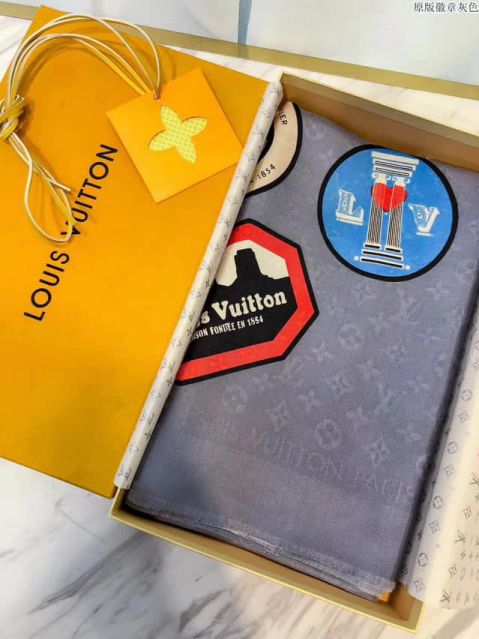 Replica LV monogram Silk Women Scarves