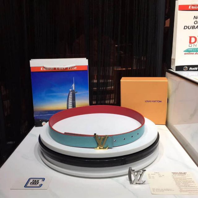 Replica LV Utah Leather Women Belts