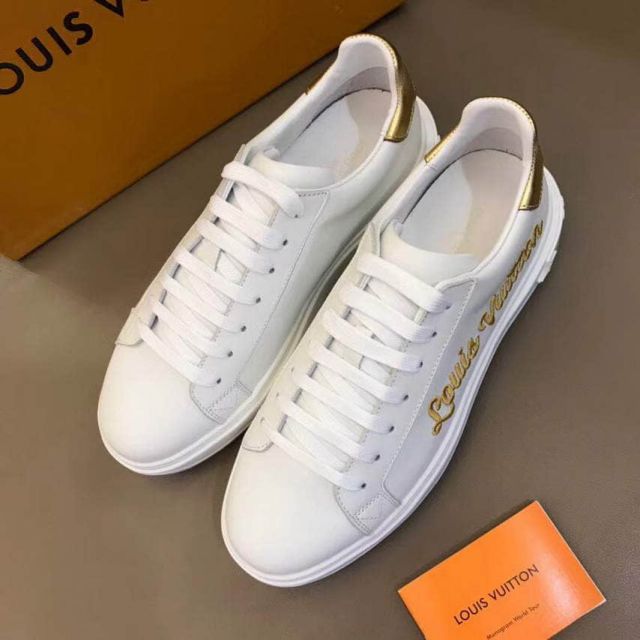 Replica 2018 LV Embroidery Men Causal Sandals