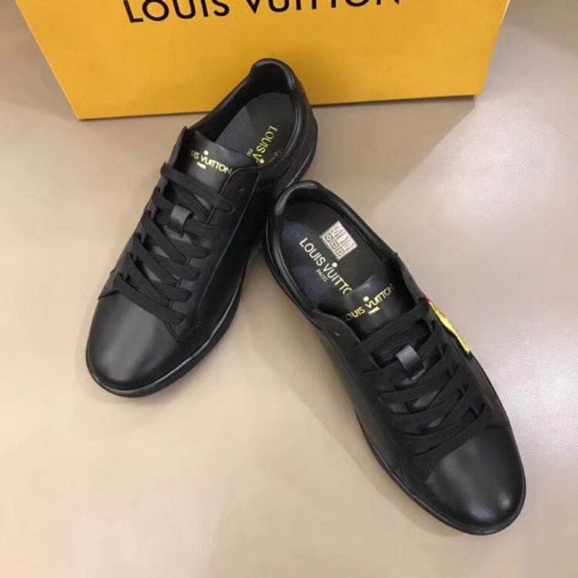 Replica 2018 LV LUXEMBOURG Embroidery Men Causal Sandals